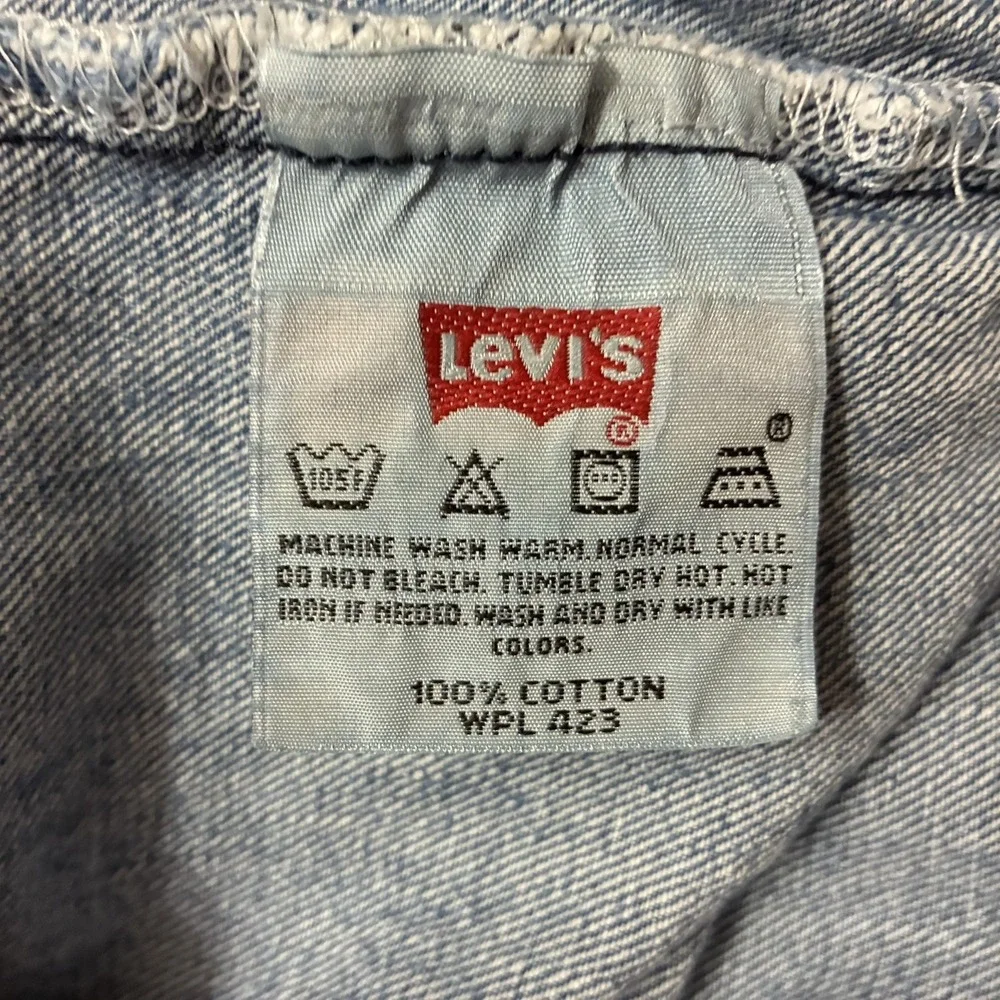 Vintage Levis Jeans Mens 32x30 Blue 501 Button Fly Original Denim Pants Y2K